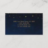 ゴールデンアイ – トリプルムーンビジネスカード 名刺 (裏面)