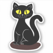 ゴールデンアイ ブラックキャット シール (正面)
