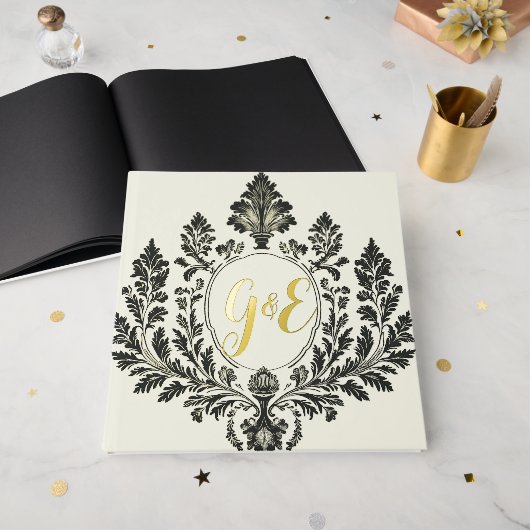 ゴールデンアカンサスの優雅さ ゲストブック (正面見開き)