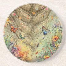 ゴールデンアクセントバタフライガーデンカスタムアート