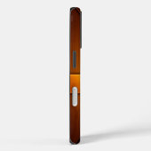 ゴールデンアクセント付き木製パネル Case-Mate iPhoneケース (裏面 / 右)