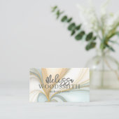 ゴールデンアゲートスワールシエレガントックプロフェッショナル 名刺 (スタンド正面)