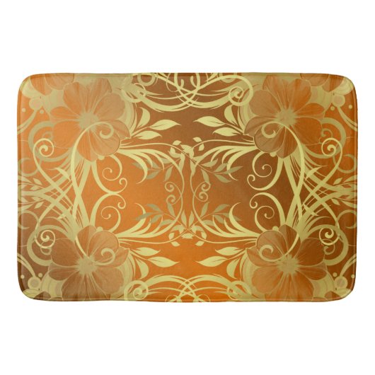 ゴールデンアジア+ブロッサム、パーティー+好意、好意+ラベル、 バスマット (正面)