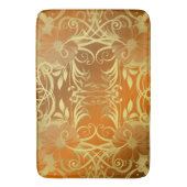 ゴールデンアジア+ブロッサム、パーティー+好意、好意+ラベル、 バスマット (正面縦)