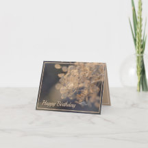 ゴールデンアジサイの花の冬