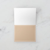 ゴールデンアジサイの花の冬 カード (内部)