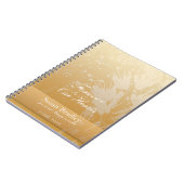 ゴールデンアスポデル葬儀記念ゲストブック ノートブック (左側)