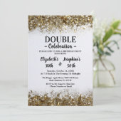 ゴールデンアダルトジョイントダブル誕生祝い 招待状 (スタンド正面)