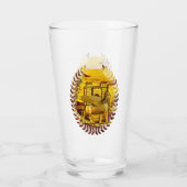 ゴールデンアッシリガラス杯 タンブラーグラス (裏面)