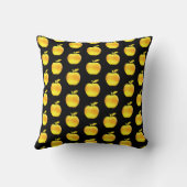 ゴールデンアップルパターン クッション (裏面)