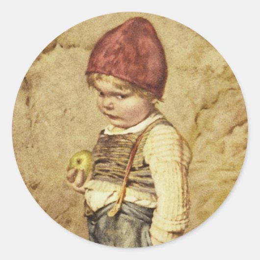 ゴールデンアップル付きハンゼル ラウンドシール (正面)