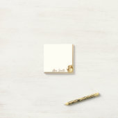 ゴールデンアップル先生 ポストイット (デスク上)