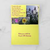 ゴールデンアニバーサリーカード カード (内部)