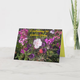 ゴールデンアニバーサリーカード カード