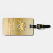 ゴールデンアニバーサリードルフィンズ&ハート ラゲッジタグ (正面横)