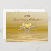 ゴールデンアニバーサリードルフィンズ&ハート 招待状 (正面/裏面)