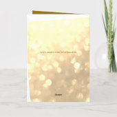 ゴールデンアニバーサリーナン&グランドグリーティングカード。 カード (裏面)