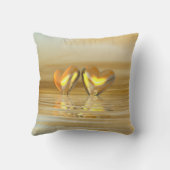 ゴールデンアニバーサリーハート クッション (裏面)