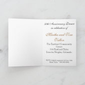 ゴールデンアニバーサリーフォト招待状テンプレート 招待状 (内部)