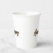 ゴールデンアニバーサリー紙カップ 紙コップ (左)