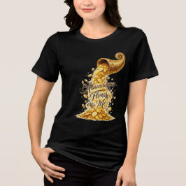 ゴールデンアバンダンス フロウズ トゥ ミー アーティスティックTシャツ トライブレンドＴシャツ