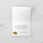 ゴールデンアフリカンケンテK46折り畳みサンキューカード サンキューカード (内部)