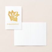 ゴールデンアマリリス 箔カード (ディスプレー)