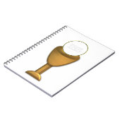 ゴールデンアリスとホスト – 聖餐式 ノートブック (左側)