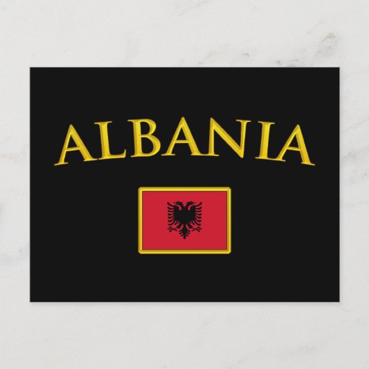 ゴールデンアルバニア ポストカード (正面)