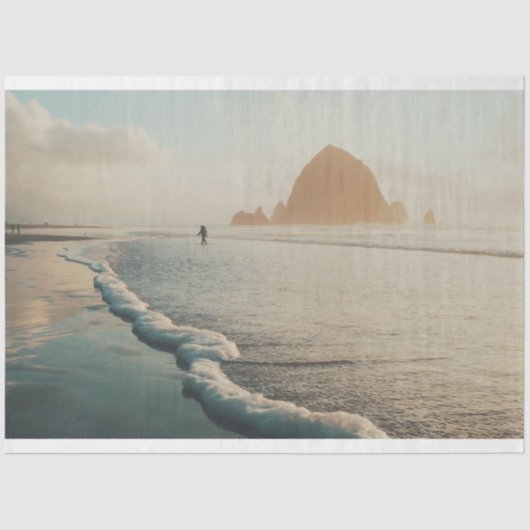 ゴールデンアワーアットキャノンビーチ 薄葉紙 (正面)