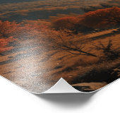 ゴールデンアワーオーバーセーレーヌマウンテン フォトプリント (角)