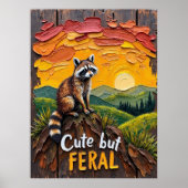 ゴールデンアワーガーディアン:ラクーンの見下ろす渓谷 ポスター (正面)