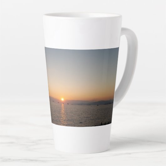 ゴールデンアワーグローサンセットマグ カフェラテマグ (右アングル)