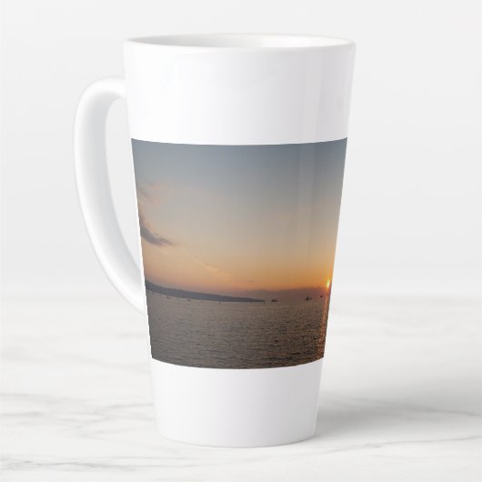 ゴールデンアワーグローサンセットマグ カフェラテマグ (左アングル)