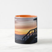 ゴールデンアワーサンセット – マリーナデルCA マグカップ (中央)