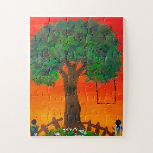 ゴールデンアワーツリースイングパズル ジグソーパズル (縦)