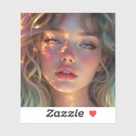 ゴールデンアワードリーム – ラディアントアンゲリックポートレート シール