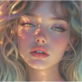 ゴールデンアワードリーム – ラディアントアンゲリックポートレート シール (正面)