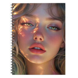 ゴールデンアワードリーム – ラディアントアンゲリックポートレート ノートブック