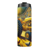 ゴールデンアワーファームトラクターチキン タンブラー (正面)