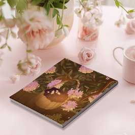 ゴールデンアワーブラックベリーバスケットメモ帳 ノートパッド