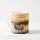 ゴールデンアワーブルエルク コーヒーマグカップ (正面左)