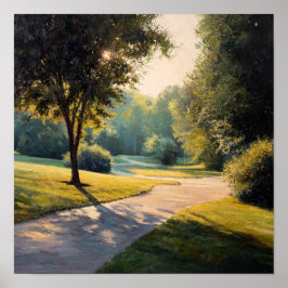 ゴールデンアワー散歩 – トランクルパークパス ポスター