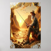ゴールデンアワー魚釣り ポスター (正面)