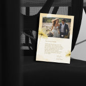 ゴールデンアワー グレイス フォト & フラワーズ ウェディング サンキューカード