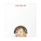 ゴールデンアワー – リトリエバーのノートパッド – パーソナライズ ノートパッド (正面)