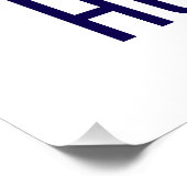 ゴールデンアワーLonghorn – ハウディ光沢ポスター ポスター (コーナー)