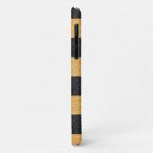 ゴールデンアンドブラックグリッター Case-Mate iPhoneケース (裏面/左)