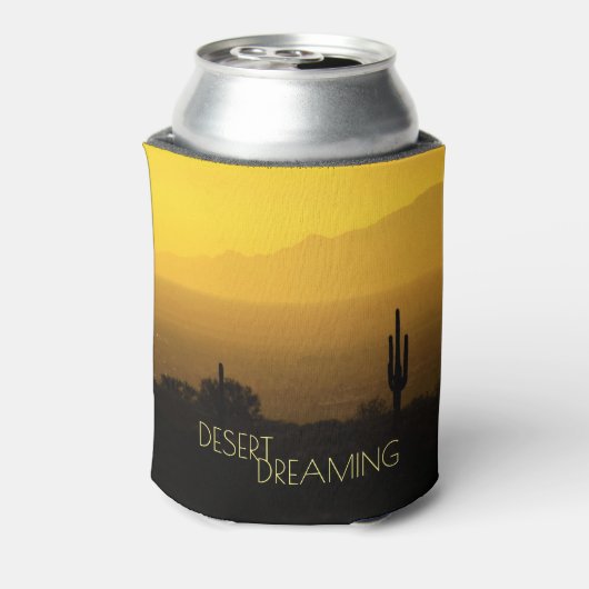 ゴールデンアンバーサンセットサボスデザートドリーミングアリゾナ 缶クーラー (缶裏面)