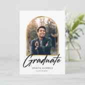 ゴールデンアーチフォトフレーム卒業発表 セーブザデート (スタンド正面)